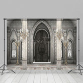 Aperturee - Aperturee Gray Toned Architecture Candle Photography Backdrop